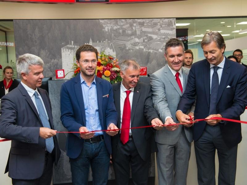 Sparkasse in Bruneck eingeweiht