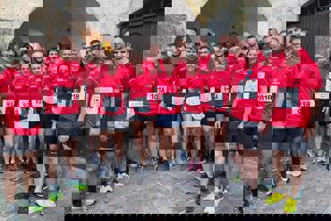 Südtiroler Firmenlauf 2023 mit den RedRunners der Sparkasse