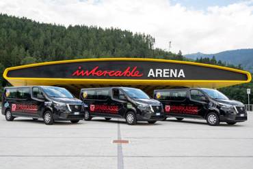Sparkasse-Kleinbusse für ASV HC Pustertal Junior