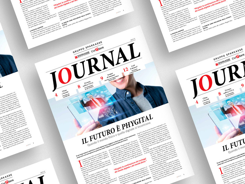 Exklusive Interviews und News in der ersten Ausgabe der Zeitung der Gruppe Sparkasse