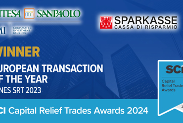 Sparkasse mit dem internationalen Preis „European Transaction of the Year“ ausgezeichnet