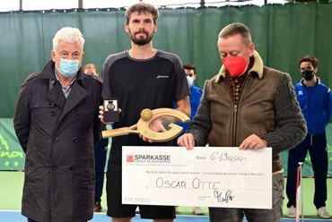 Oscar Otte gewinnt das Sparkasse Challenger Val Gardena Südtirol