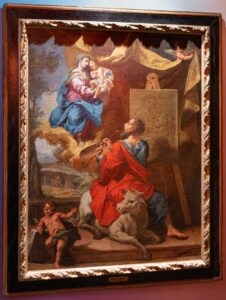 Gemälde von San Luca, das die Madonna darstellt