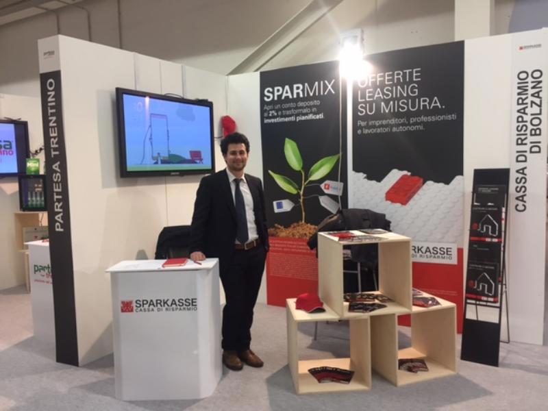 Die Sparkasse auf Expo Riva Hotel