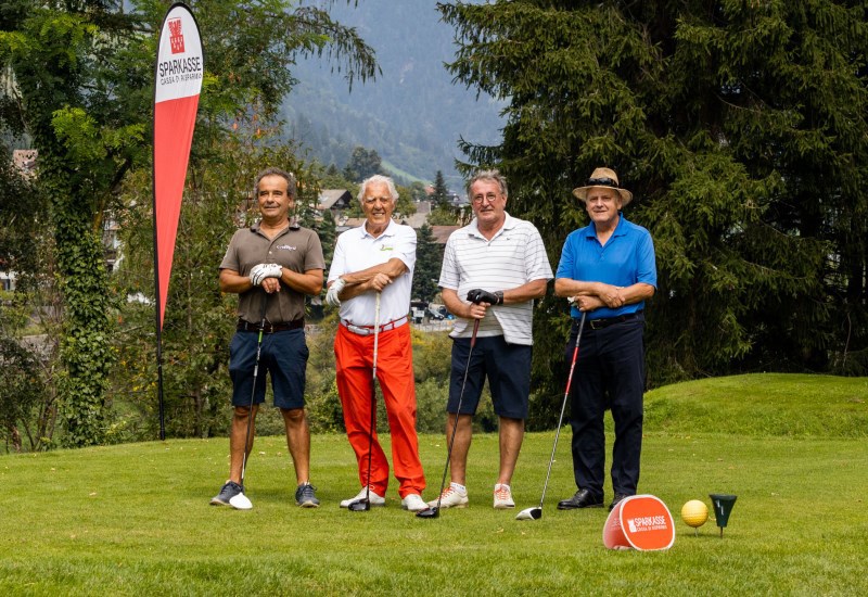 Sparkasse Golf Trophy mit Teilnehmerrekord: Knapp 100 Teilnehmer waren am Golfplatz Passeier zu Gast.