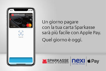 Die Sparkasse-Kunden können jetzt mit Apple Pay zahlen