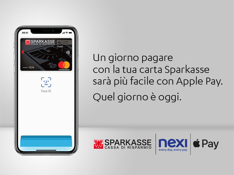 Die Sparkasse-Kunden können jetzt mit Apple Pay zahlen