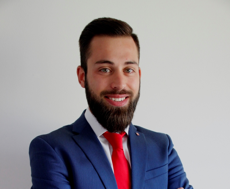 Kevin Platzgummer ist neuer Direktor der Sparkasse-Filialen Sinich und Burgstall