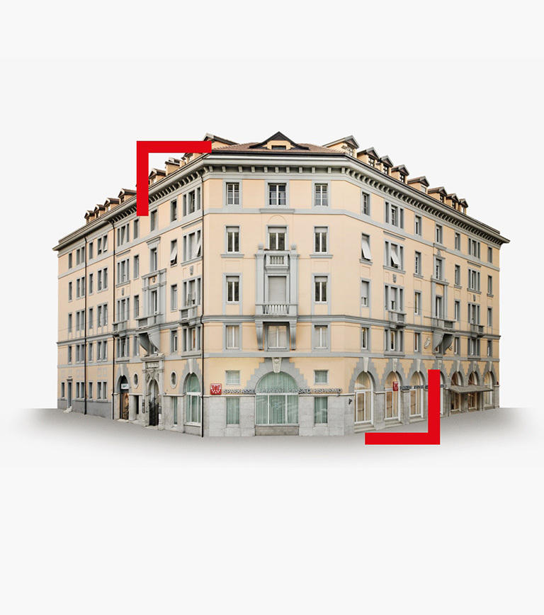 Sparkasse academy, centro congressi e formazione professionale, offre sale multifunzionali