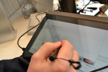 Digitale Unterschrift