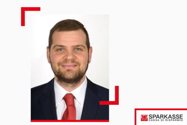 Florian Hell ist neuer Direktor der Sparkasse-Filiale in der Industriezone Bozen
