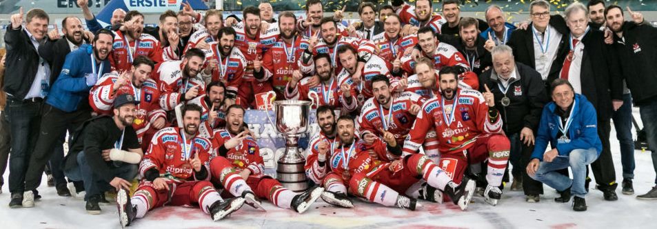 Der Hockey Club Bozen Foxes ist Meister!