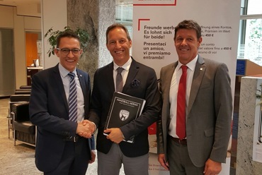 Sparkasse neuer Sponsor des SC Meran Handball