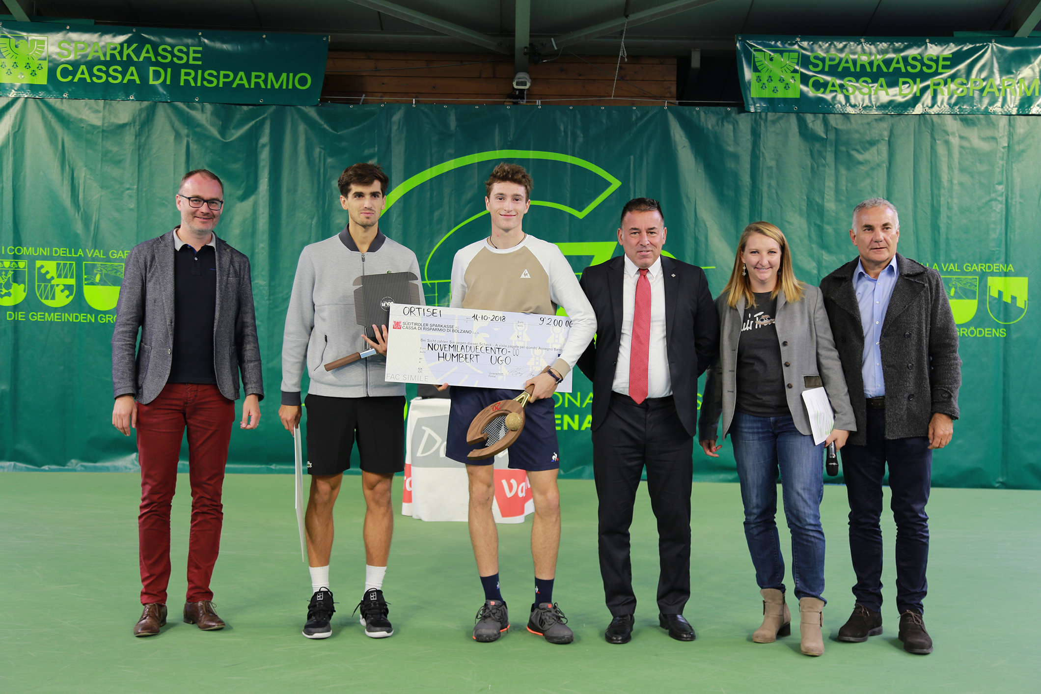 Humbert ist Sieger des Sparkasse Challenger Val Gardena Südtirol