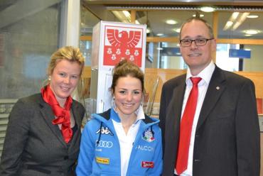 Sparkasse gratuliert Irene Lardschneider