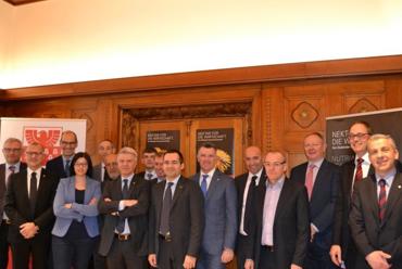 Der Südtiroler Unternehmenskredit 2016 - Plafond von 200 Mio. € - Initiative den Wirtschaftsverbänden vorgestellt