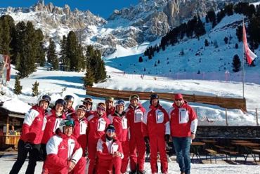 Europäische Bank-Skimeisterschaften: Sparkasse am Podium