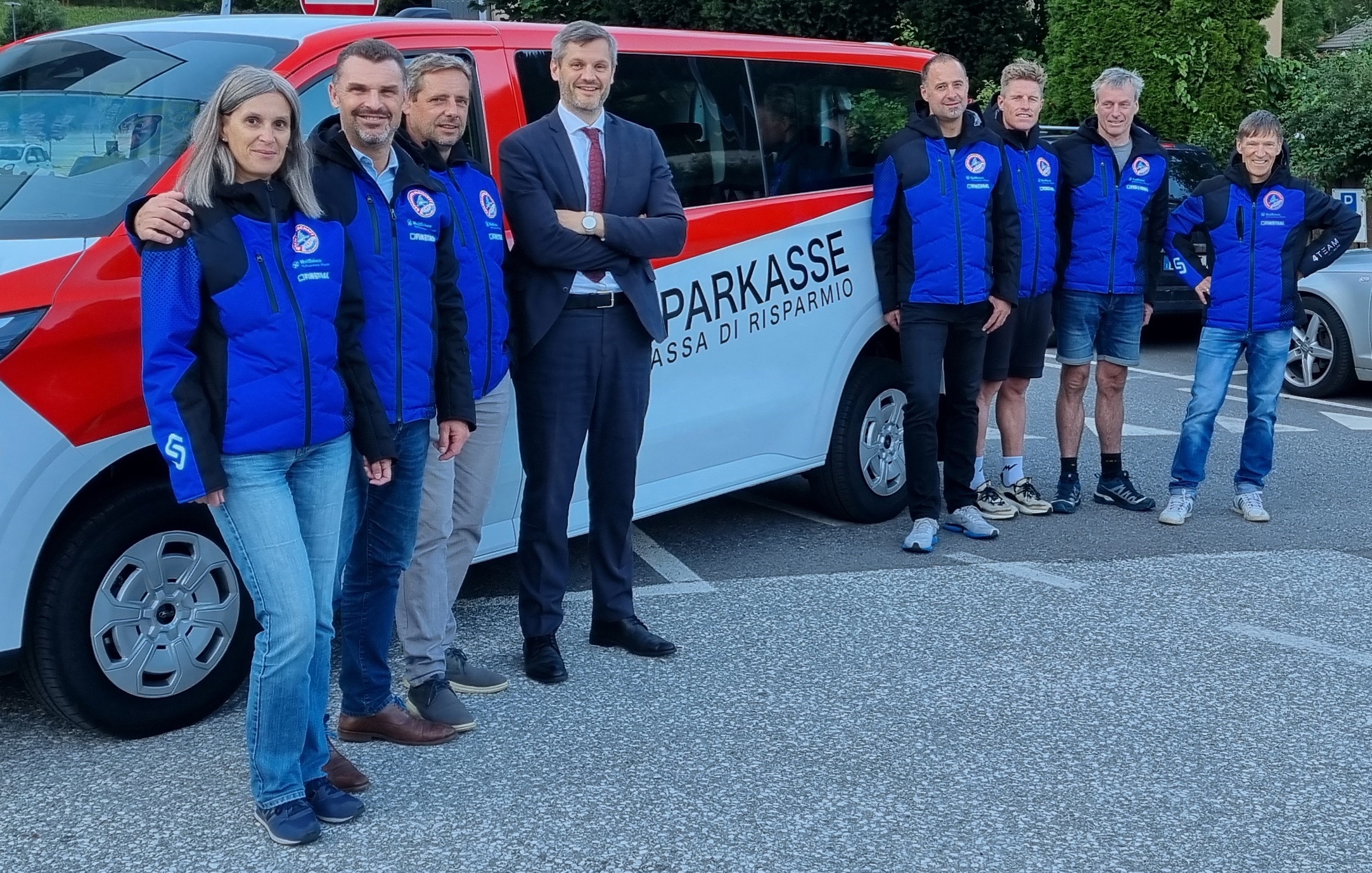 Neuer Vereinsbus für RG Wipptal