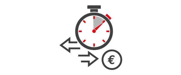 SEPA-Echtzeitüberweisung: Die Südtiroler Sparkasse erreicht alle italienischen und europäischen Banken, die am SEPA-Sofort...