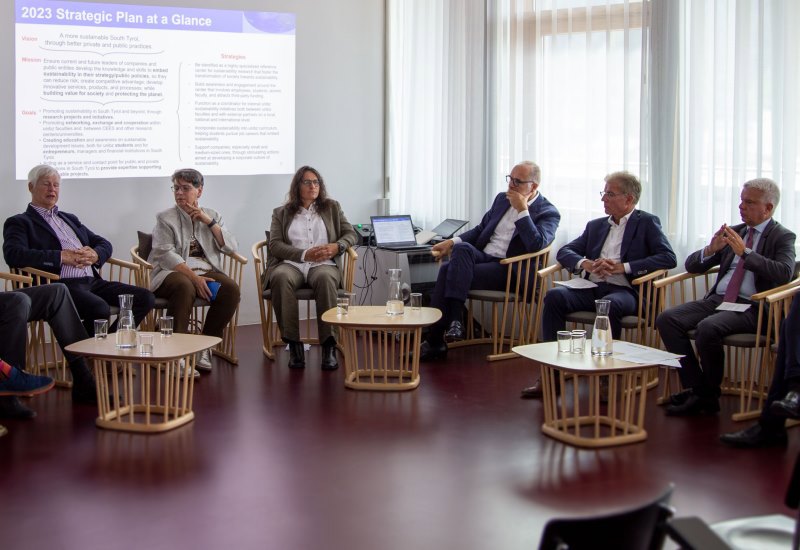 Kompetenzzentrum für ökonomische, ökologische und soziale Nachhaltigkeit vorgestellt