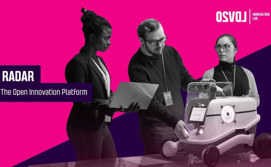 Innovationsschmiede der Sparkasse LDV20 nun mit Radar Open Innovation Plattform