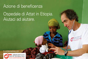 Sparkasse und Südtiroler Ärzte starten Spendenaktion