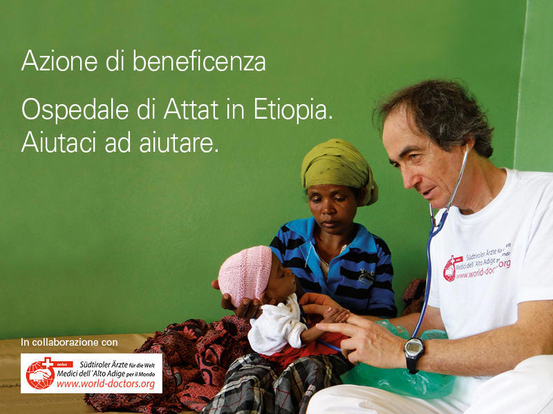 Sparkasse und Südtiroler Ärzte starten Spendenaktion