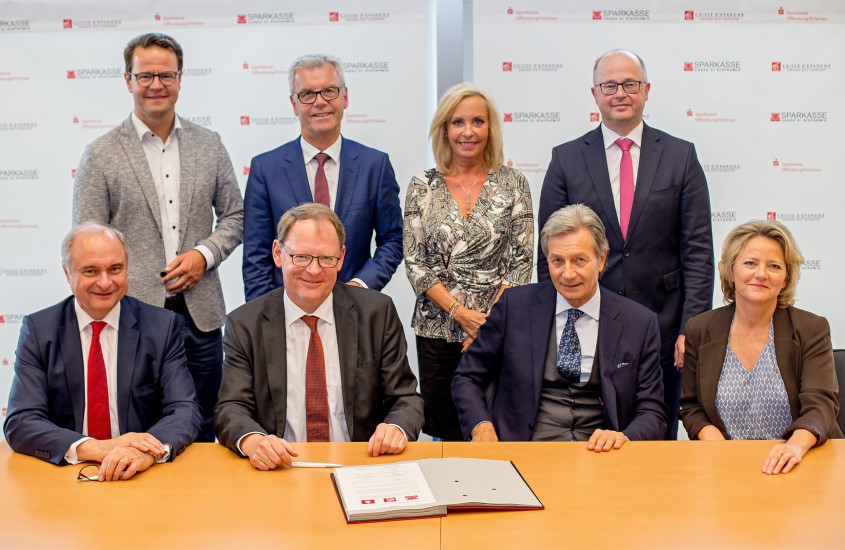 Erste trinationale Zusammenarbeit unter Sparkassen