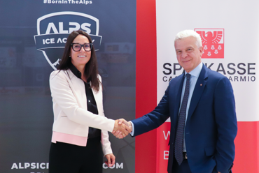 Alps Ice Academy und Sparkasse schließen wichtige Partnerschaft