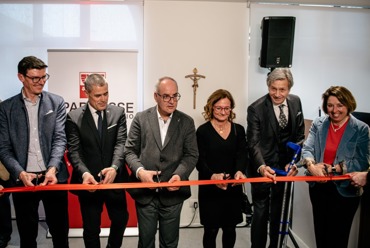Sparkasse in der Marktgemeinde Innichen in einer rundum erneuerten Filiale eingeweiht