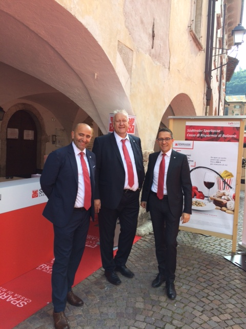 Sparkasse bei Handwerkschau Unterland