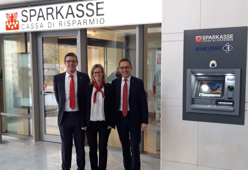 Sparkasse eröffnet Filiale im Krankenhaus Meran