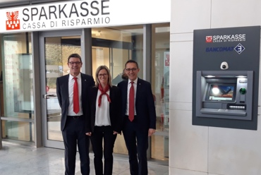 Sparkasse eröffnet Filiale im Krankenhaus Meran